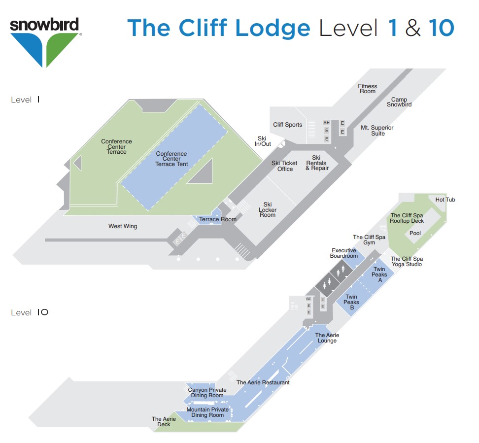 Cliff Club Layout - The Cliff Club