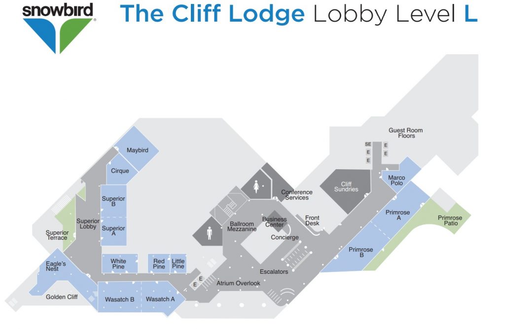 Cliff Club Layout - The Cliff Club