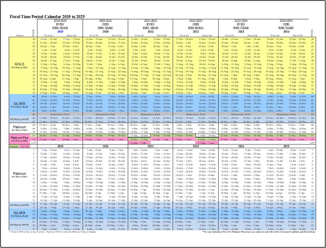 Timeshare Calendar Weeks 2024 Printable Rodie Wilona